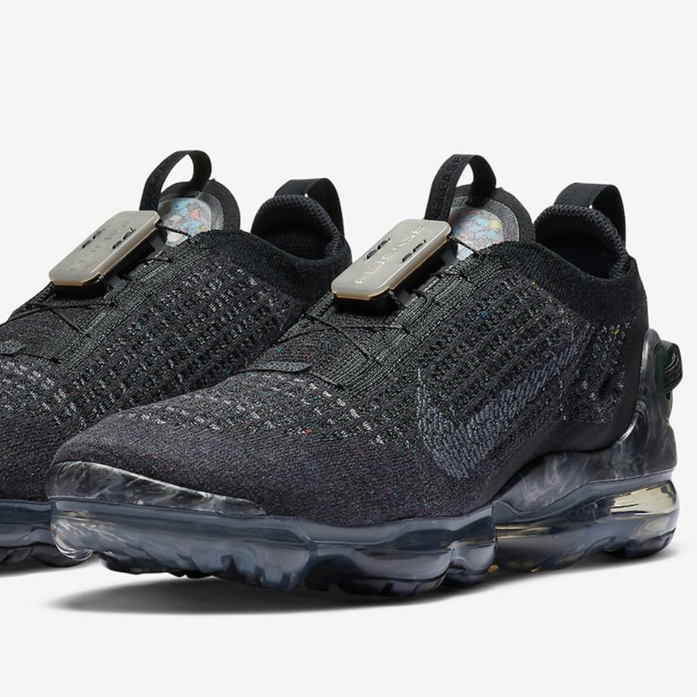 Nike Air Vapormax 2020 Flyknit Black Running Shoes CJ6740-002 Mens 6 Wom…